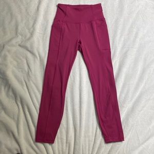 Gottex xs neon pink workout leggings